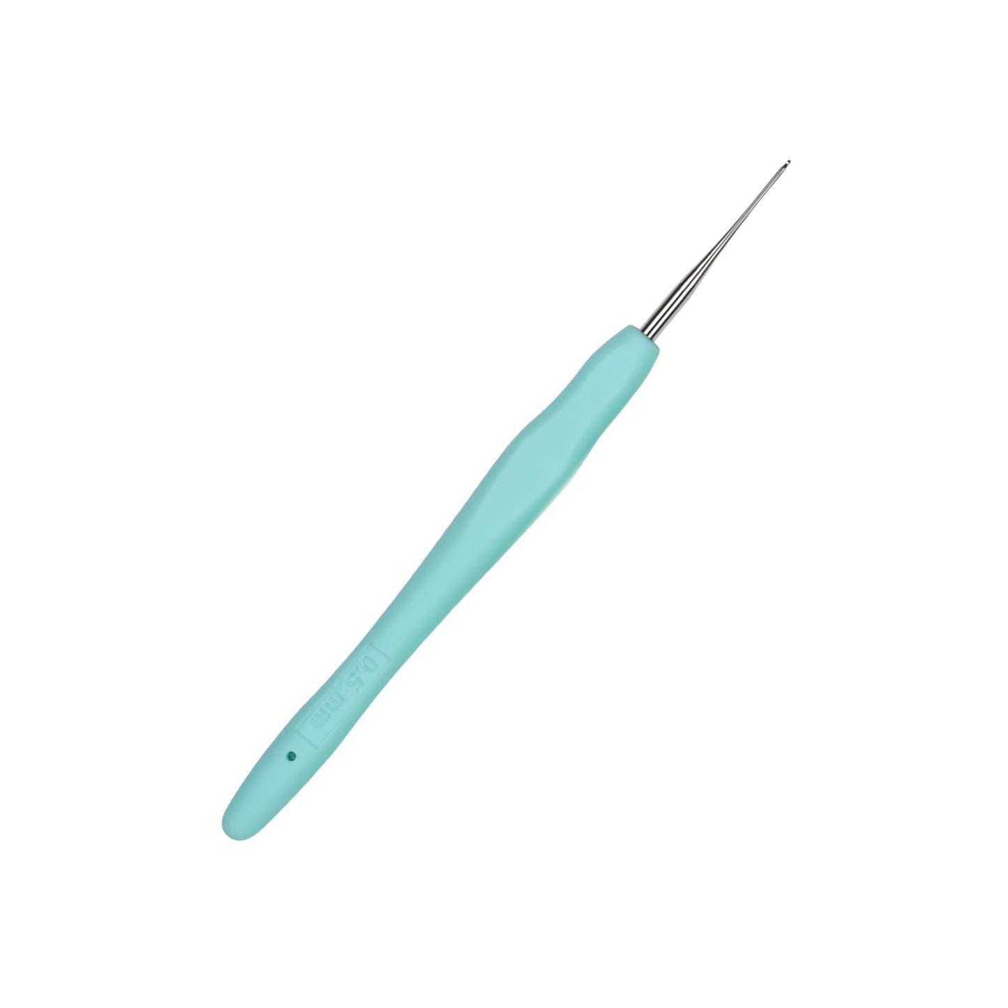 Small Size Crochet Hook Lace Crochet Needle QLRFFLJOY 0.5mm Crochet Hook Embroidery Thread Knitting Weaving Tool DIY Lace Yarn Crochet Needles (0.5 mm)
