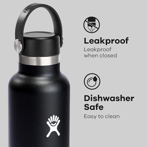 Hydro Flask 24 Oz Standard Flex Cap Black