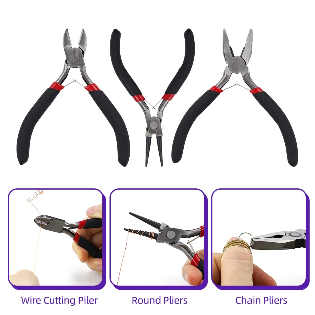 Bead Boards Jewelry Making Supplies for Adult Bead Tray Necklace Design Board Bead Bracelet Making Kit Jewelry Repair Kit Beading Supplies Beading Mat Jewelry Tools with Pliers