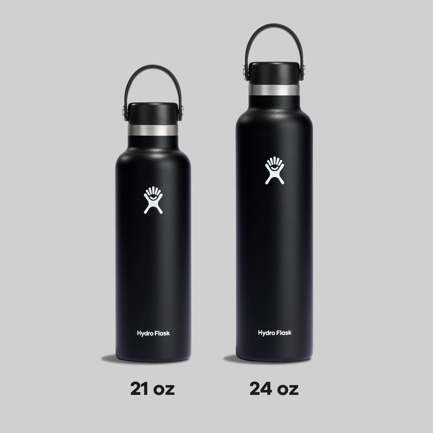 Hydro Flask 24 Oz Standard Flex Cap Black
