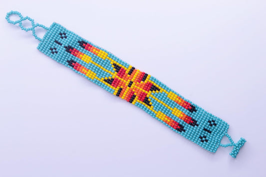 TravelDanceSave Handmade Mayan Bracelet from Guatemala - Woven Multicolored