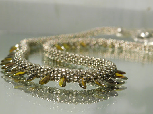 Silver Point Necklace