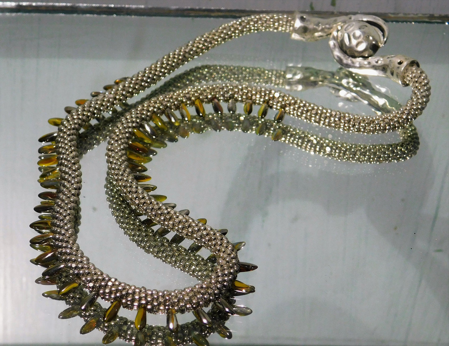 Silver Point Necklace