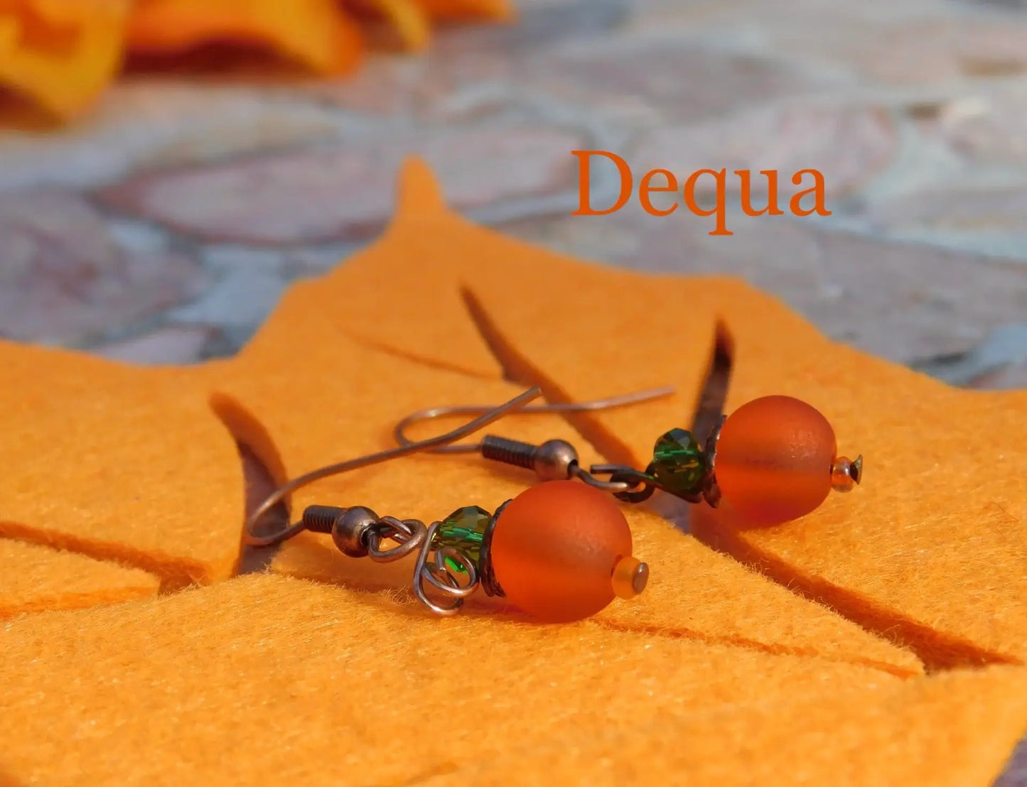 Harvest Gold Earrings image 0