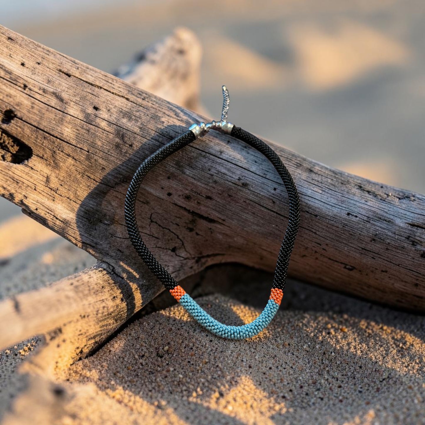 Reef Line Necklace - Deep Water, Bright Reef