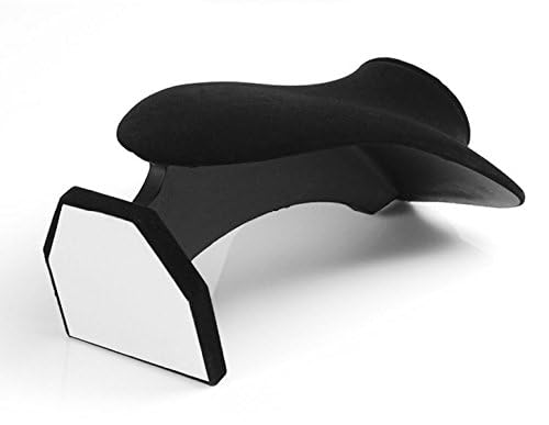 Comelyjewel 3pcs/Pack 9 Inches Velvet Necklace Holder, Jewelry Organizer for Women, Elegant Jewelry Organizers and Storage Solution, Mannequins Bust Stand for Necklaces and Accessories (Black)