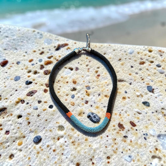 Reef Line Necklace - Deep Water, Bright Reef