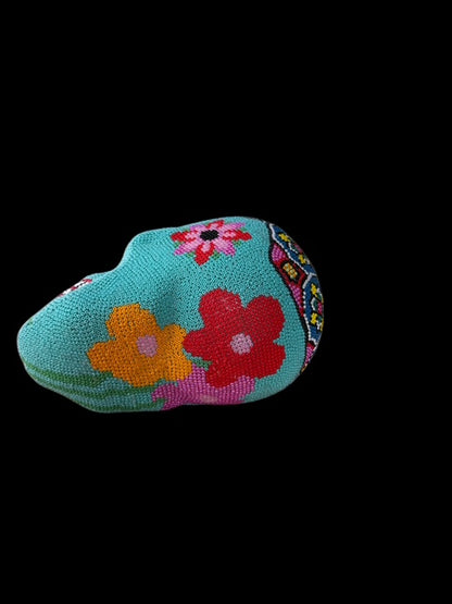 Garden of the Mind — One-of-a-Kind Beaded Skull Sculpture