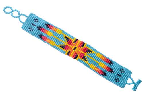 TravelDanceSave Handmade Mayan Bracelet from Guatemala - Woven Multicolored