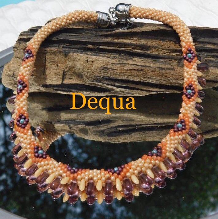 Plum Palette Necklace image 2