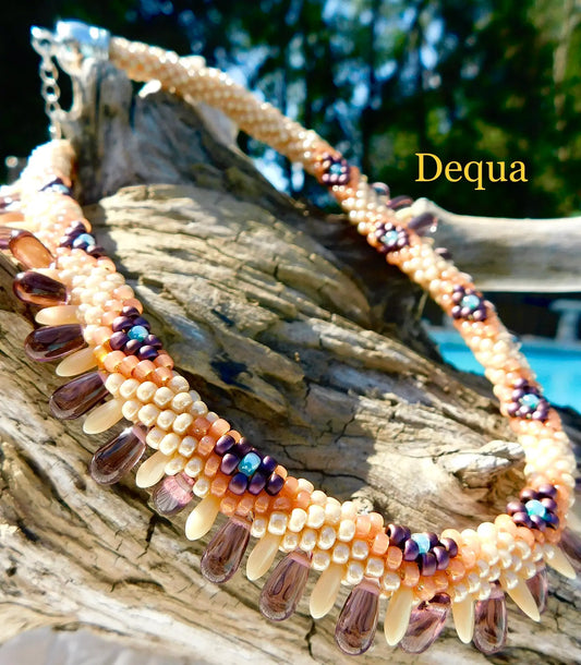 Plum Palette Necklace image 1