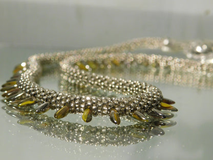 Silver Point Necklace