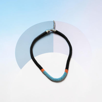 Reef Line Necklace - Deep Water, Bright Reef