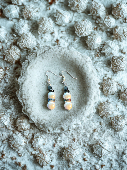 Snow-People Earrings